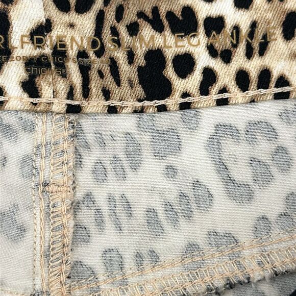 Chico's Jeans Size 4 (20) Cheetah Ankle Slim Leg NWOT - Picture 12 of 15